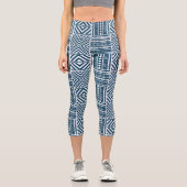 Leggings Capri tribu bleue (Recto)