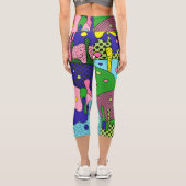 Leggings Capri Trippy Drippy (Verso)