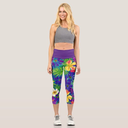 Leggings Capri Tropical (Recto)