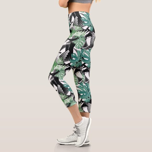 Leggings Capri Tropiques Chauds (Gauche)