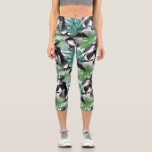 Leggings Capri Tropiques Chauds (Recto)
