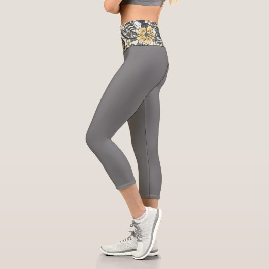Leggings Capri Tropiques d'ananas (Gauche)
