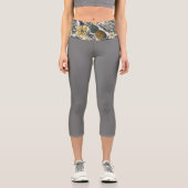 Leggings Capri Tropiques d'ananas (Recto)