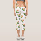 Leggings Capri "TU AS ÇA !" Illustration Motivationnelle Pea (Verso)