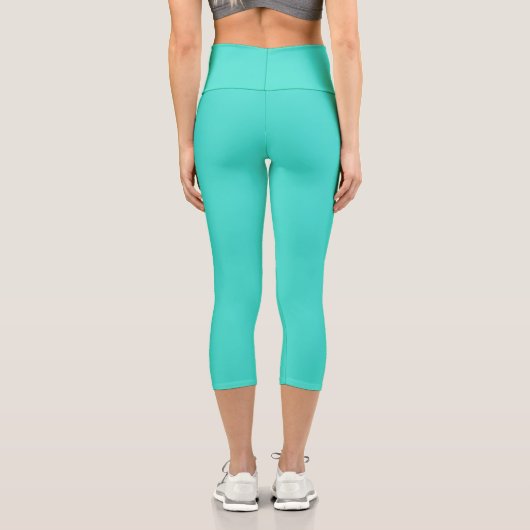 Leggings Capri Turquoise (Verso)