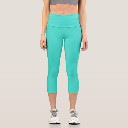 Leggings Capri Turquoise (Recto)