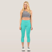 Leggings Capri Turquoise (Recto)