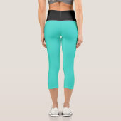 Leggings Capri Turquoise (Verso)
