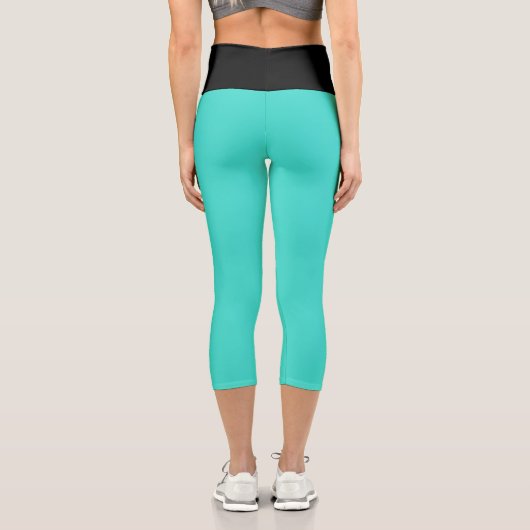 Leggings Capri Turquoise (Verso)