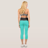 Leggings Capri Turquoise (Verso)