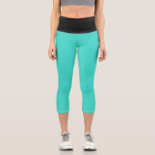 Leggings Capri Turquoise (Recto)