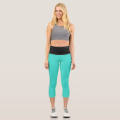 Leggings Capri Turquoise (Recto)