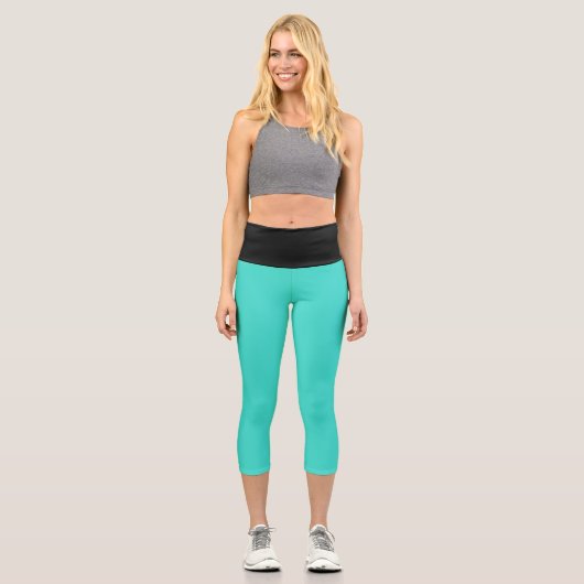 Leggings Capri Turquoise (Recto)