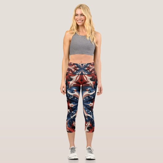 Leggings Capri U.S. Blues (Recto)