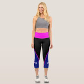 Leggings Capri U=U VIH non détectable égale non transmettable (Recto)