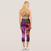 Leggings Capri UEFA Cosmique (Verso)