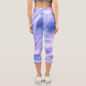 Leggings Capri Un brouillard pastel mystique (Verso)