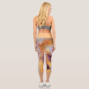 Leggings Capri Un clown doux jouant du violon