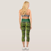 Leggings Capri Un étang aux pensées impures (Verso)