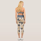 Leggings Capri Un Mariage Floral Series Design 5 (Verso)