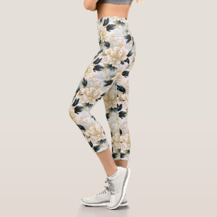 Leggings Capri Un Mariage Floral Series Design 7