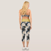 Leggings Capri Un Mariage Floral Series Design 8 (Verso)