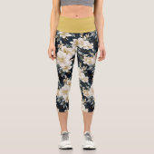 Leggings Capri Un Mariage Floral Series Design 8 (Recto)