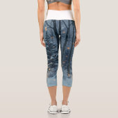 Leggings Capri Une chaude histoire d'hiver (Verso)