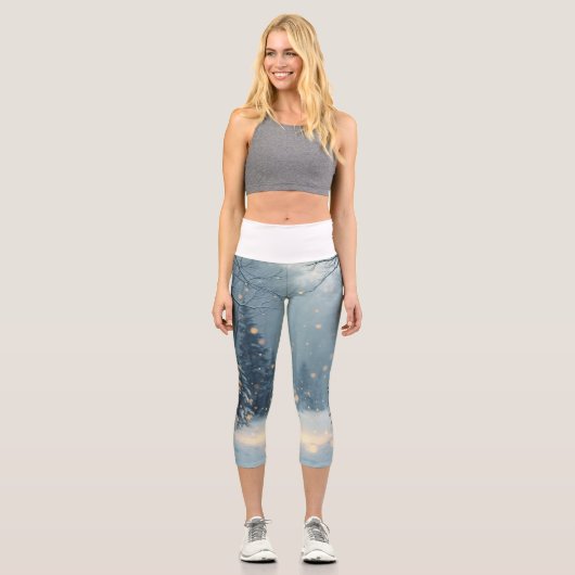 Leggings Capri Une chaude histoire d'hiver (Recto)