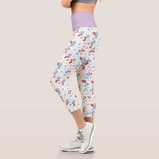 Leggings Capri Une chose deux douces choses Motif (Gauche)