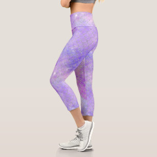 Leggings Capri Une galaxie de sirène Série Design 3