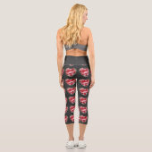 Leggings Capri Une incroyable jambe "LOVE MOTIF" (Verso)