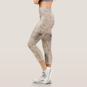Leggings Capri Une série Black Widow Design #16