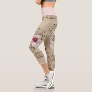 Leggings Capri Une série de conception éphémère française 20