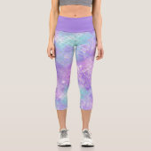 Leggings Capri Une série de galaxies de sirènes 11 (Recto)