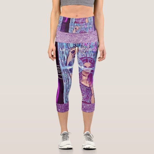 Leggings Capri Uniquement sur le Dance Floor (Recto)