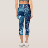 Leggings Capri Untamed Sea Churn (Verso)