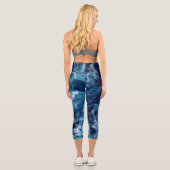 Leggings Capri Untamed Sea Churn (Verso)