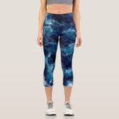 Leggings Capri Untamed Sea Churn (Recto)