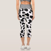 Leggings Capri Vache Spirit Animal (Verso)