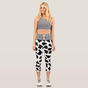 Leggings Capri Vache Spirit Animal