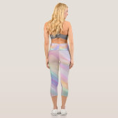 Leggings Capri Vagues de Lumière (Verso)