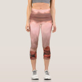 Leggings Capri Vagues et boulders 0893 (Recto)