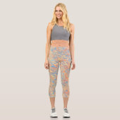 Leggings Capri Vagues Funky (Recto)