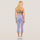 Leggings Capri Vagues funky (Verso)