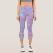 Leggings Capri Vagues funky (Recto)