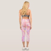 Leggings Capri Vagues Funky (Verso)