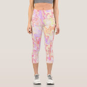 Leggings Capri Vagues Funky (Recto)