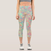 Leggings Capri Vagues Funky (Recto)