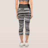 Leggings Capri Vagues Monochromes (Verso)